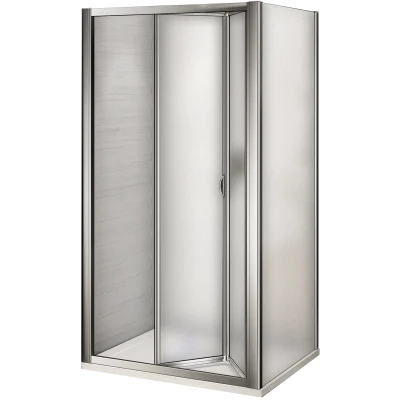 WRITE COMBI 80x80 Grape Sprchovací kút so zalamovacími dverami